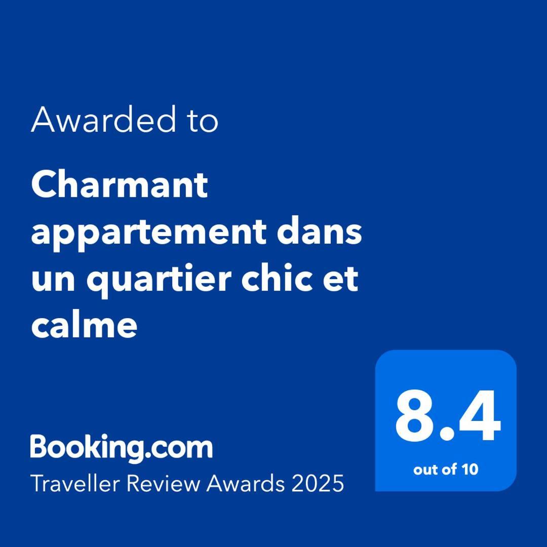 Charmant Appartement Dans Un Quartier Chic Et Calme มาร์ราเกช ภายนอก รูปภาพ