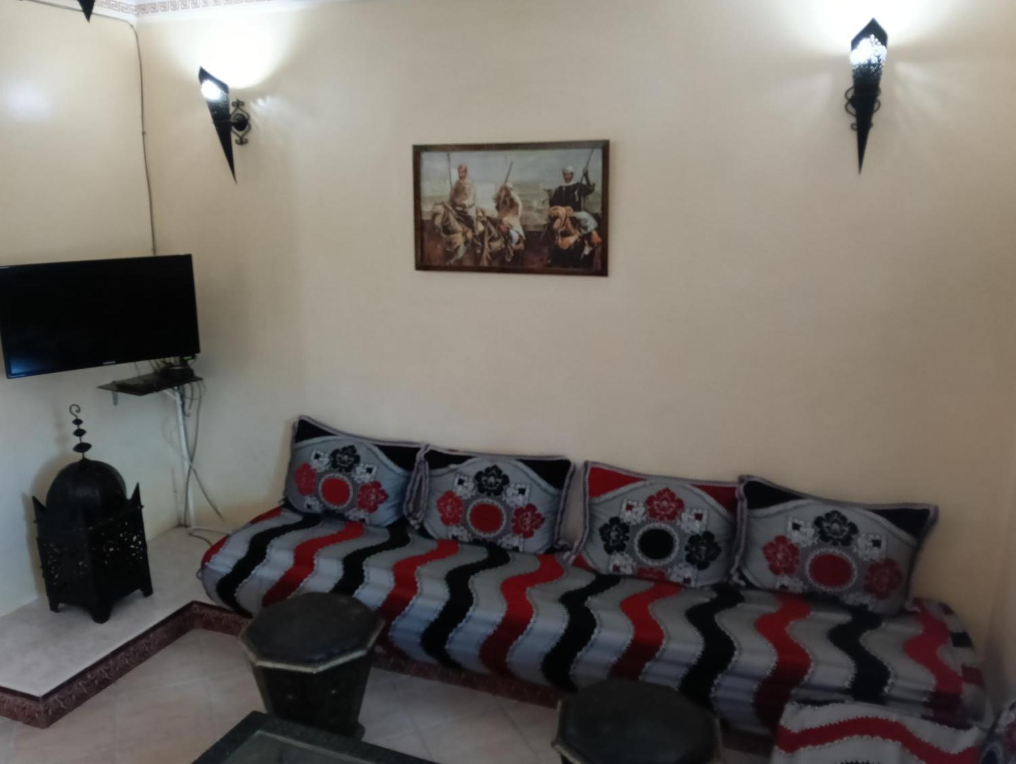 Charmant Appartement Dans Un Quartier Chic Et Calme มาร์ราเกช ภายนอก รูปภาพ